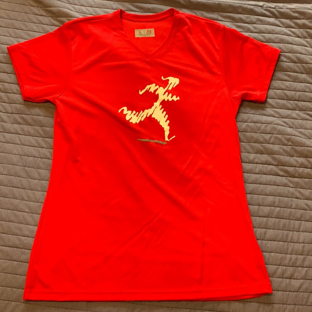 Women’s Large Workout Tee - Red